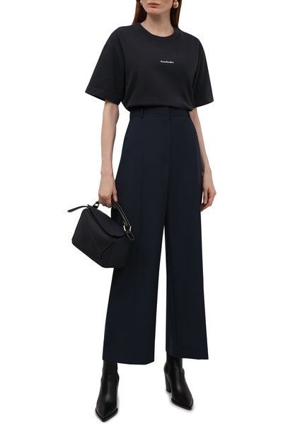 Хлопковая футболка ACNE STUDIOS, арт. AL0135, фото 2