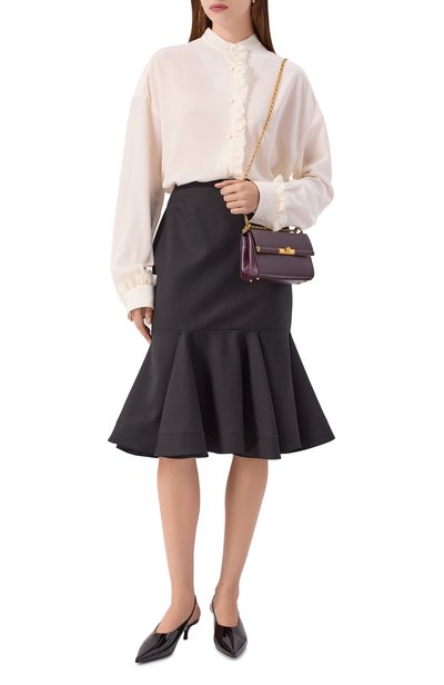 Сумка marlene mini DOLCE & GABBANA бордового цвета по цене 206000 руб., арт. BB7766/A3G19, фото 3 Сумка marlene mini DOLCE & GABBANA, арт. BB7766/A3G19, фото 3