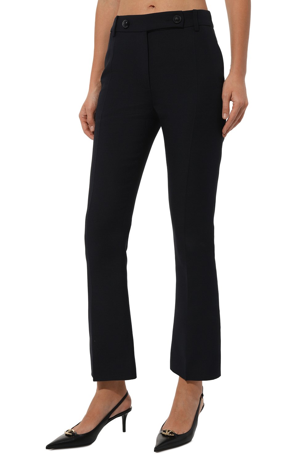 Брюки из шерсти и шелка VALENTINO, арт. 5B3RB3651CF, фото 3