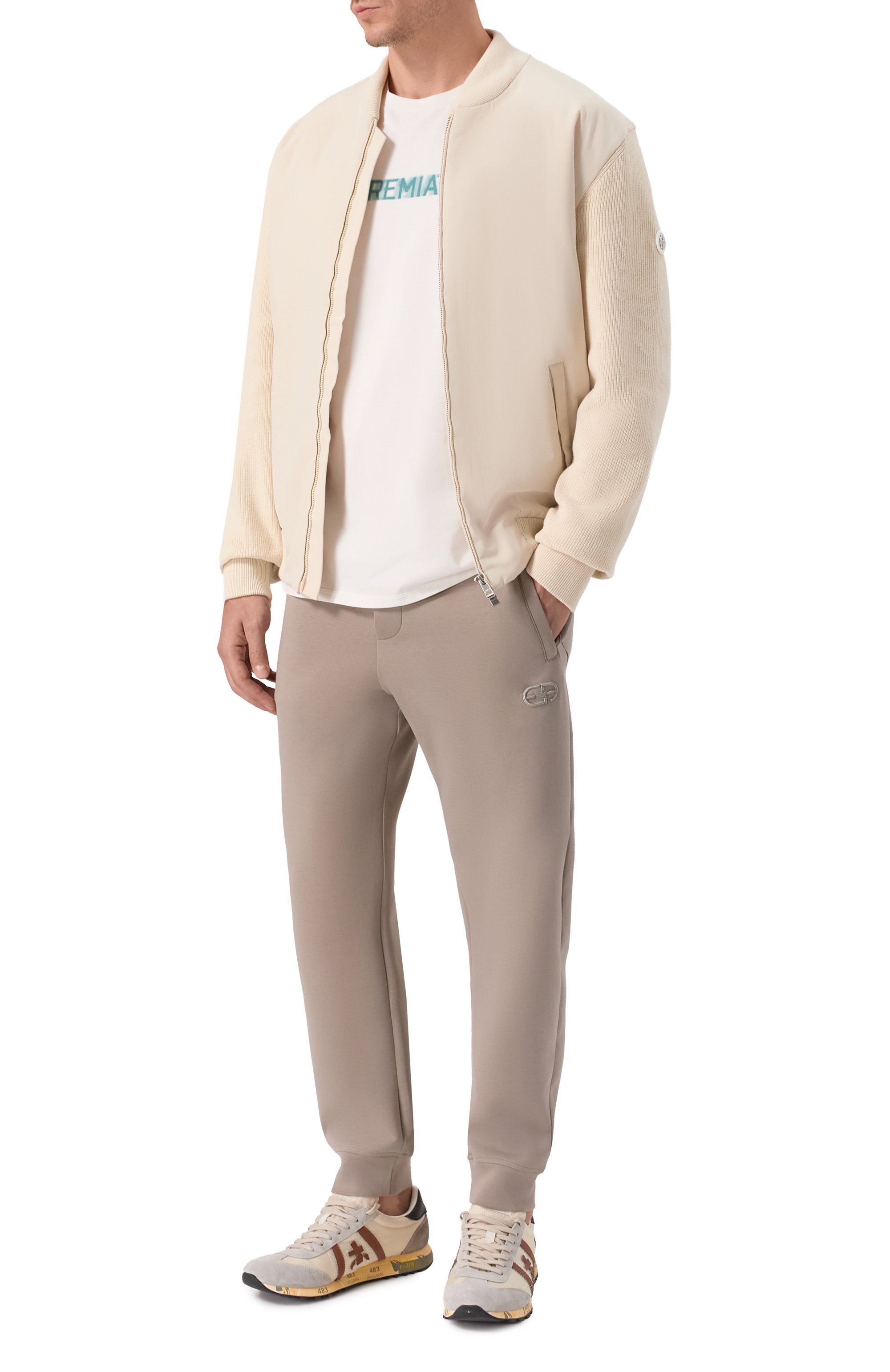 Хлопковая футболка PREMIATA, арт. PA1057, фото 2