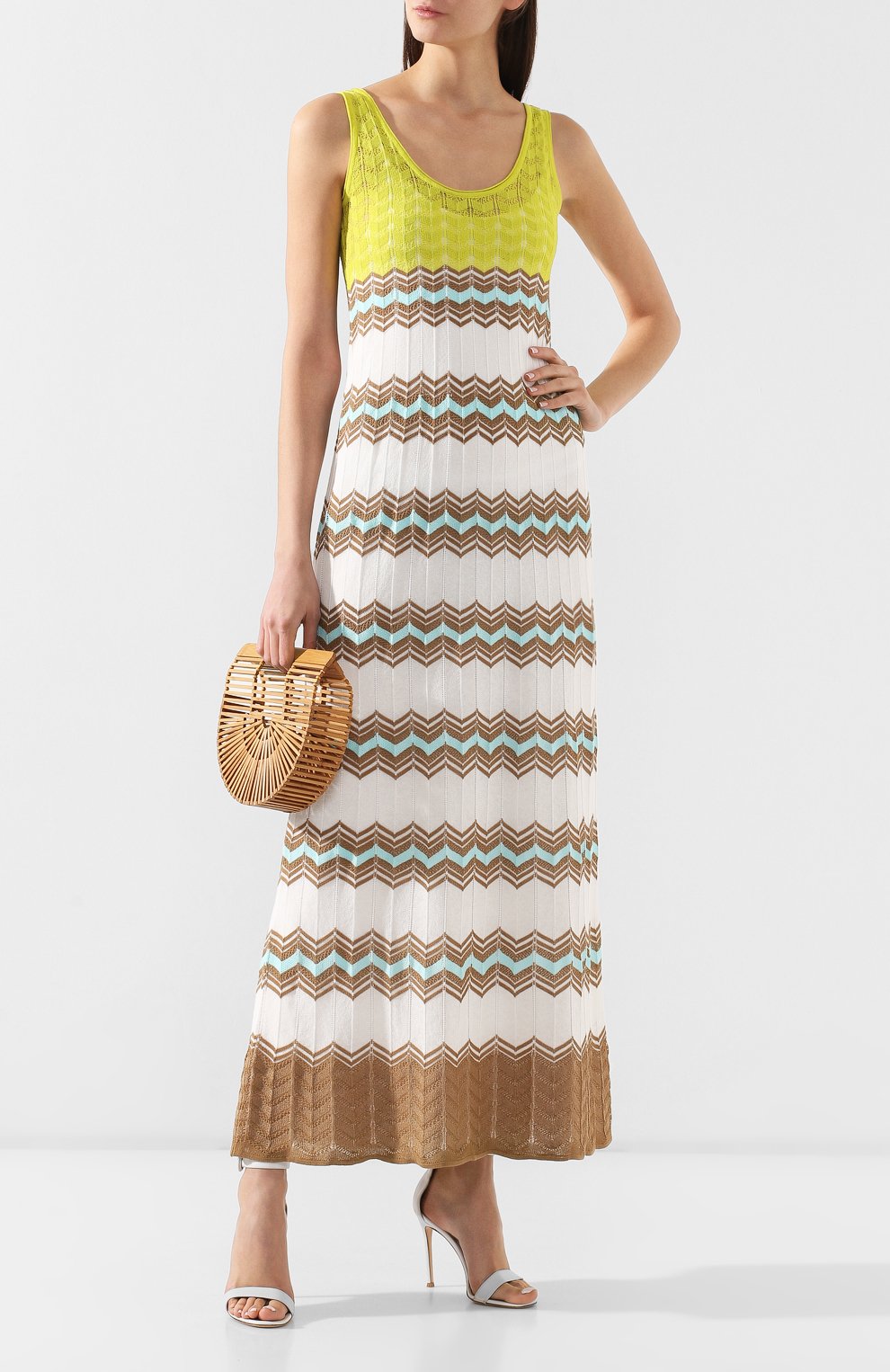 Платье из смеси хлопка и вискозы M MISSONI, арт. 2DG00124/2K000S, фото 2