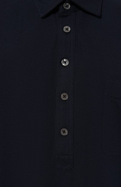 Поло из хлопка и шелка TOM FORD, арт. TFJ307/BA215, фото 5