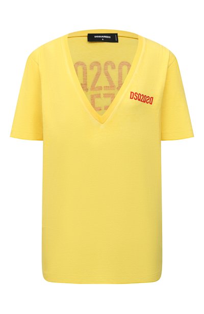 Женская хлопковая футболка DSQUARED2, арт. S75GD0165/S21600