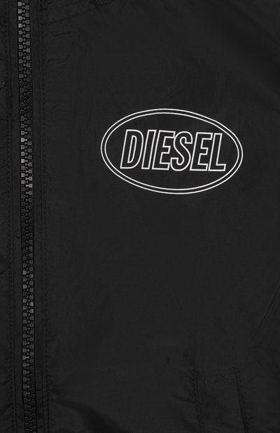 Ветровка DIESEL черного цвета по цене 14500 руб., арт. J02645/KXBSF, фото 3 Ветровка DIESEL, арт. J02645/KXBSF, фото 3