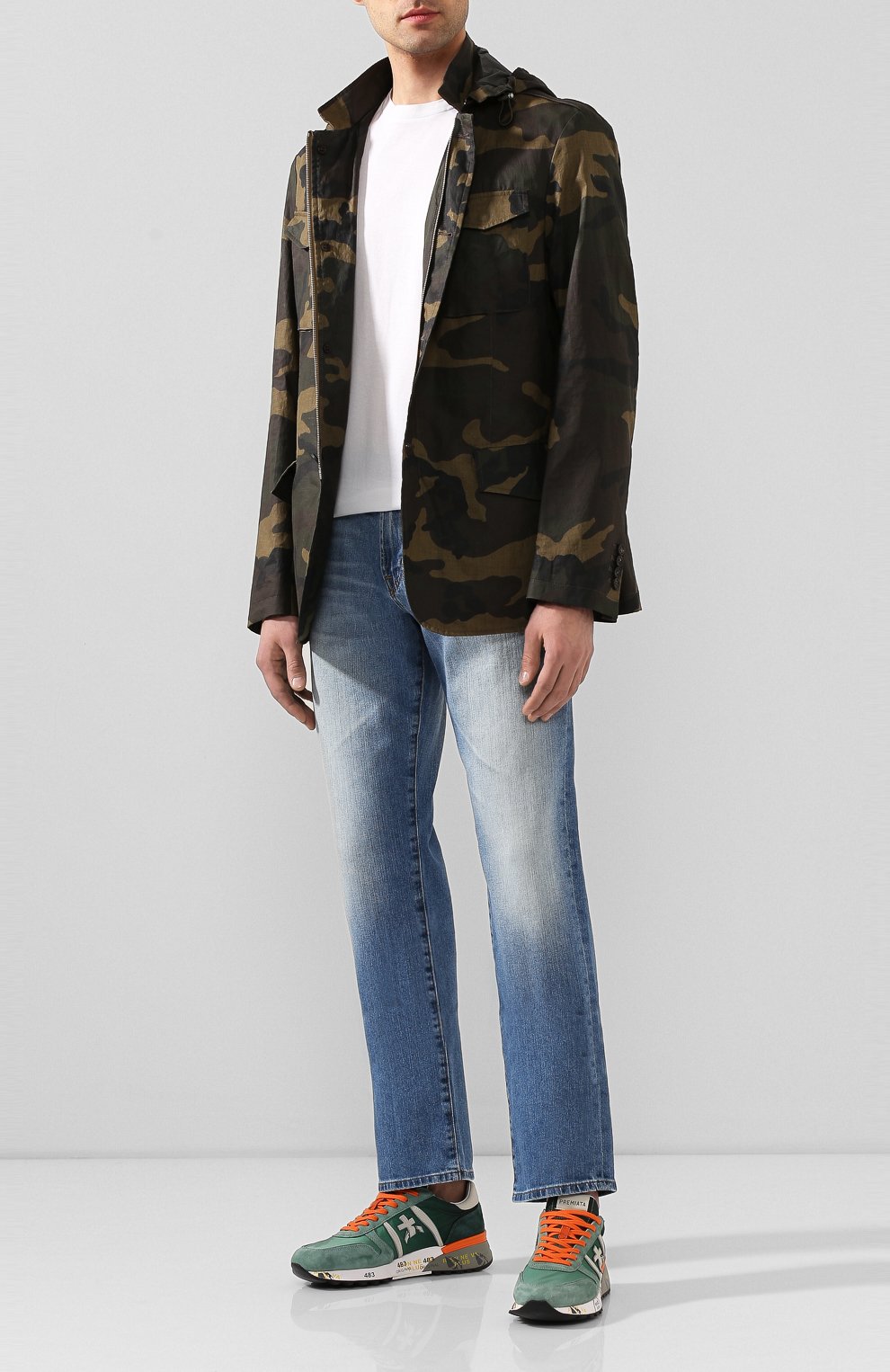 Комбинированные кроссовки lander PREMIATA, арт. LANDER/VAR 4588, фото 2