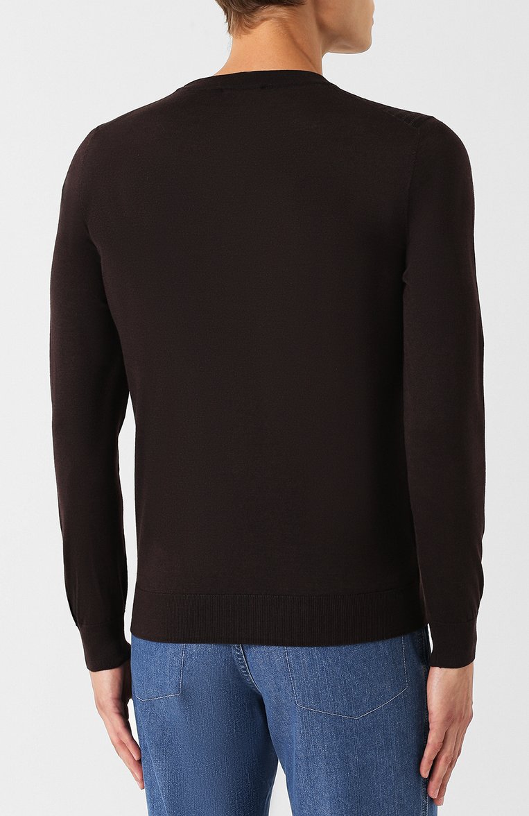 Джемпер из смеси шелка и шерсти с кашемиром BRIONI, арт. UMQ90L/07K29, фото 1