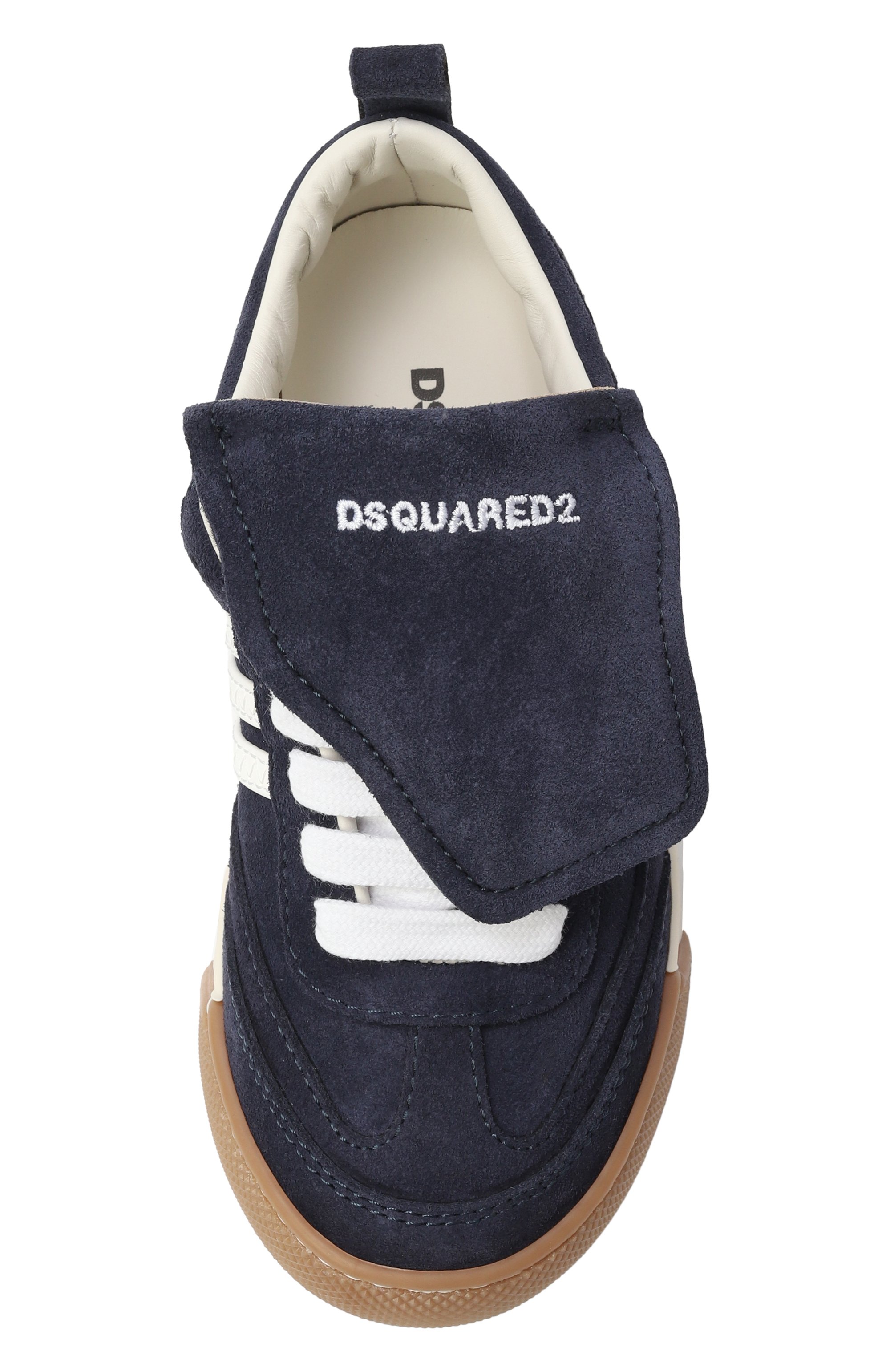 Замшевые кеды DSQUARED2, арт. 81477/28-35, фото 4