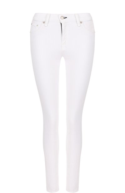 Женские однотонные джинсы-скинни RAG AND BONE, арт. W1502M595BLA