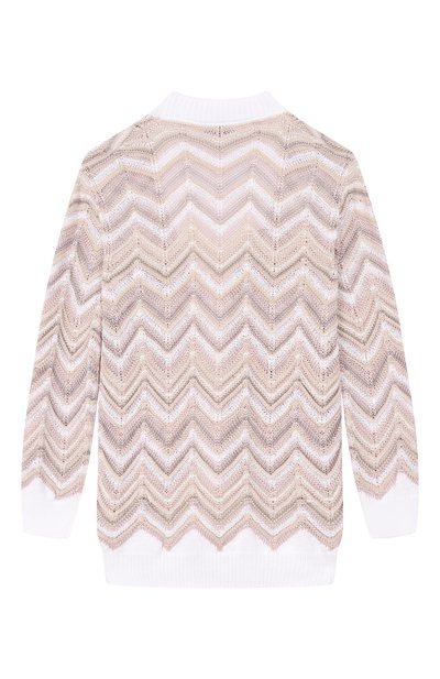 Кардиган MISSONI бежевого цвета по цене 49950 руб., арт. MY9A20/X0257_001, фото 2 Кардиган MISSONI, арт. MY9A20/X0257_001, фото 2