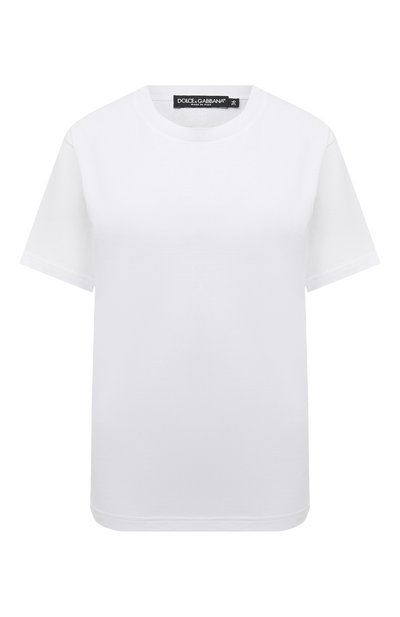 Женская хлопковая фут болка DOLCE & GABBANA, арт. F8M66T/G7XQS
