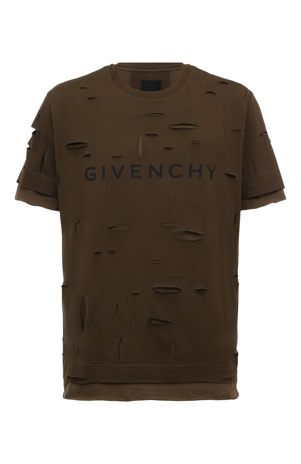 Хлопковая футболка GIVENCHY, арт. BM71GL3Y8Y, фото 1