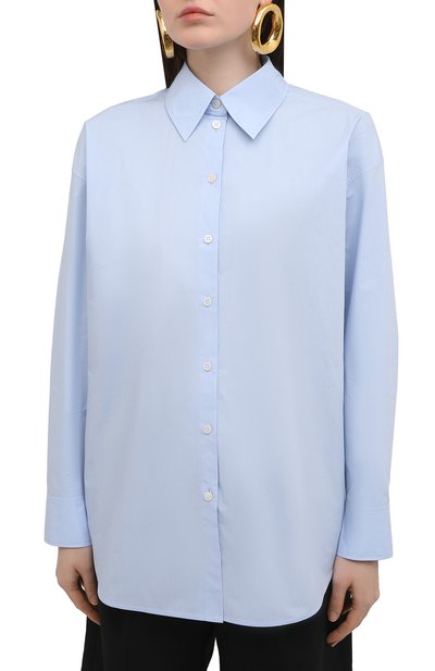 Хлопковая рубашка ACNE STUDIOS, арт. AC0349, фото 3