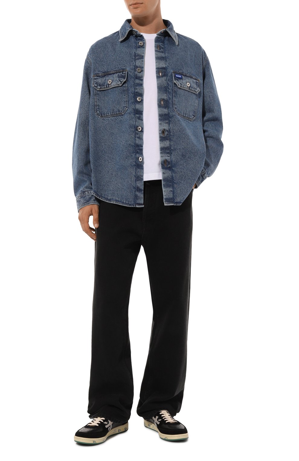 Джинсовая рубашка HUGO BLUE, арт. 50513853, фото 2
