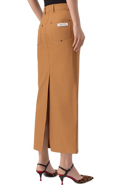 Хлопковая юбка ERIKA CAVALLINI, арт. E5SL05, фото 4