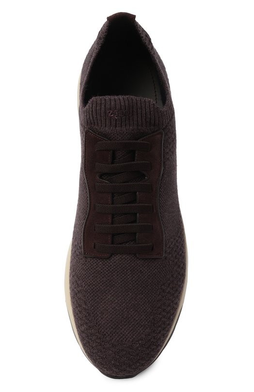 Комбинированные кроссовки Zilli H0256AM0316VZEV10 Коричневый  H0256AM0316VZEV10 Фото 6