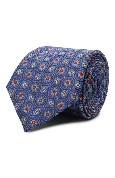 Мужской шелковый галстук CANALI, арт. 18/HJ03140