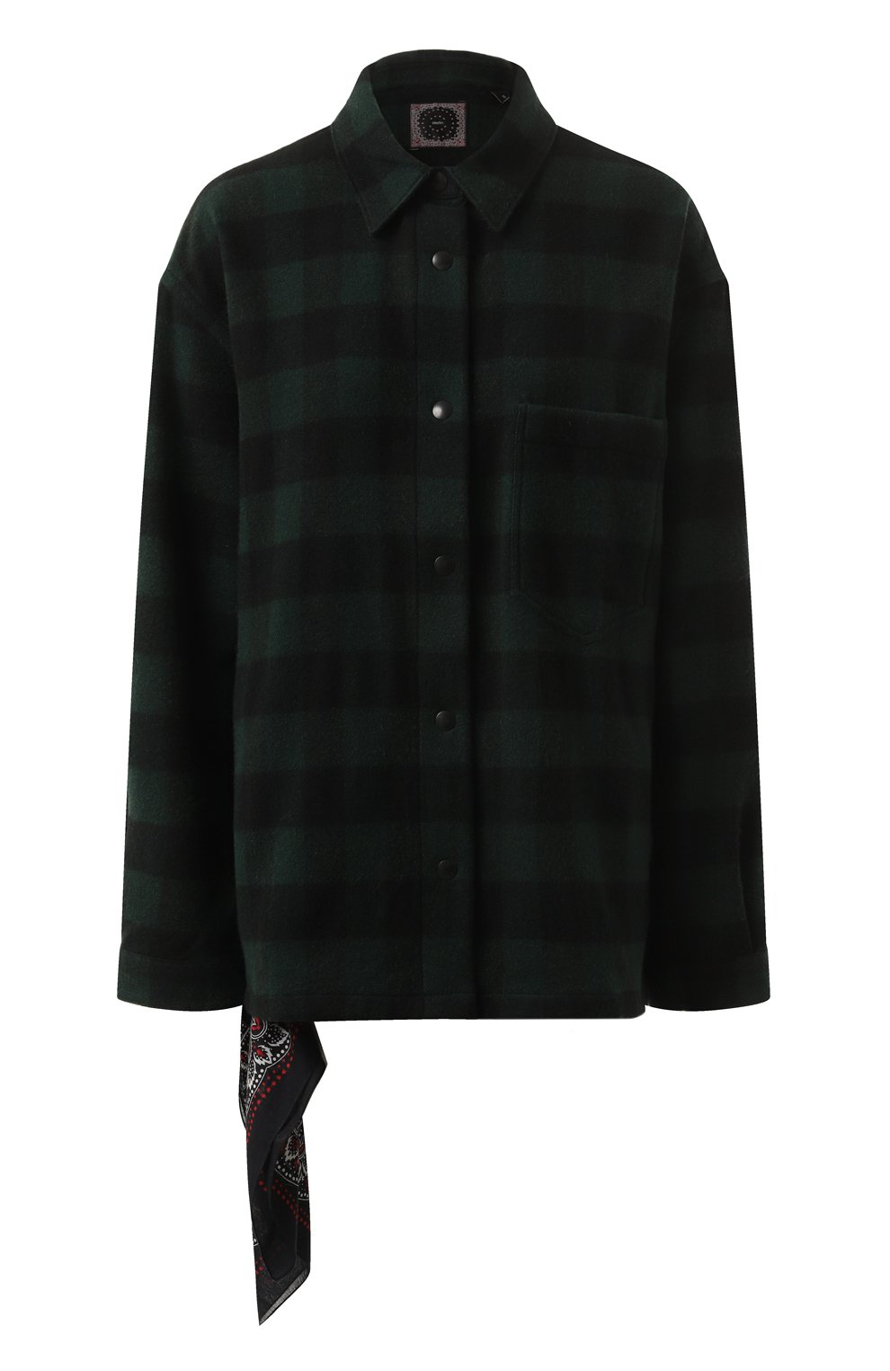 Рубашка из шерсти и кашемира DESTIN, арт. NIK0LE TRAGANT S0LID, фото 1