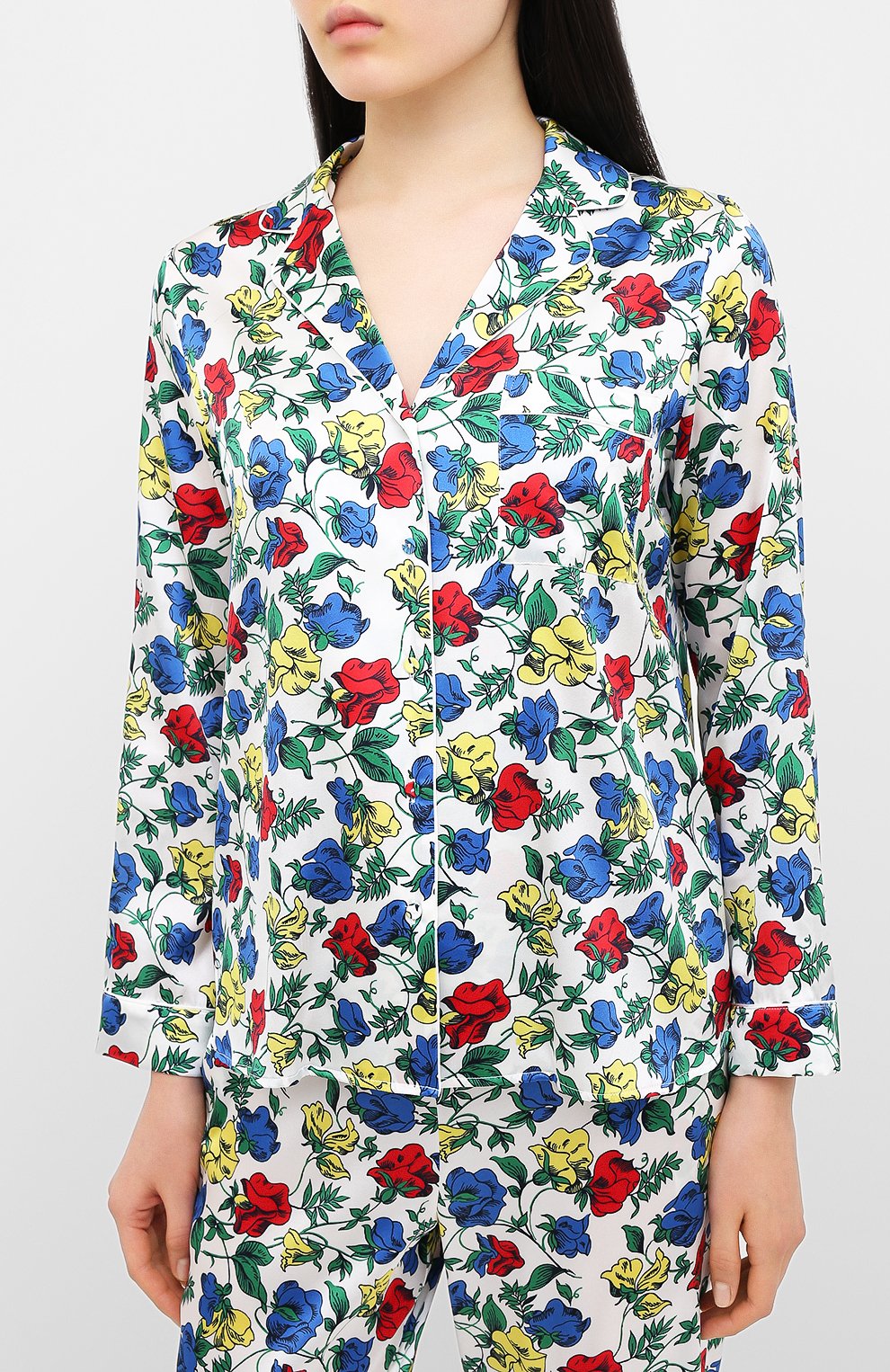 Шелковая пижама YOLKE, арт. SS20-02S-DV-M, фото 2