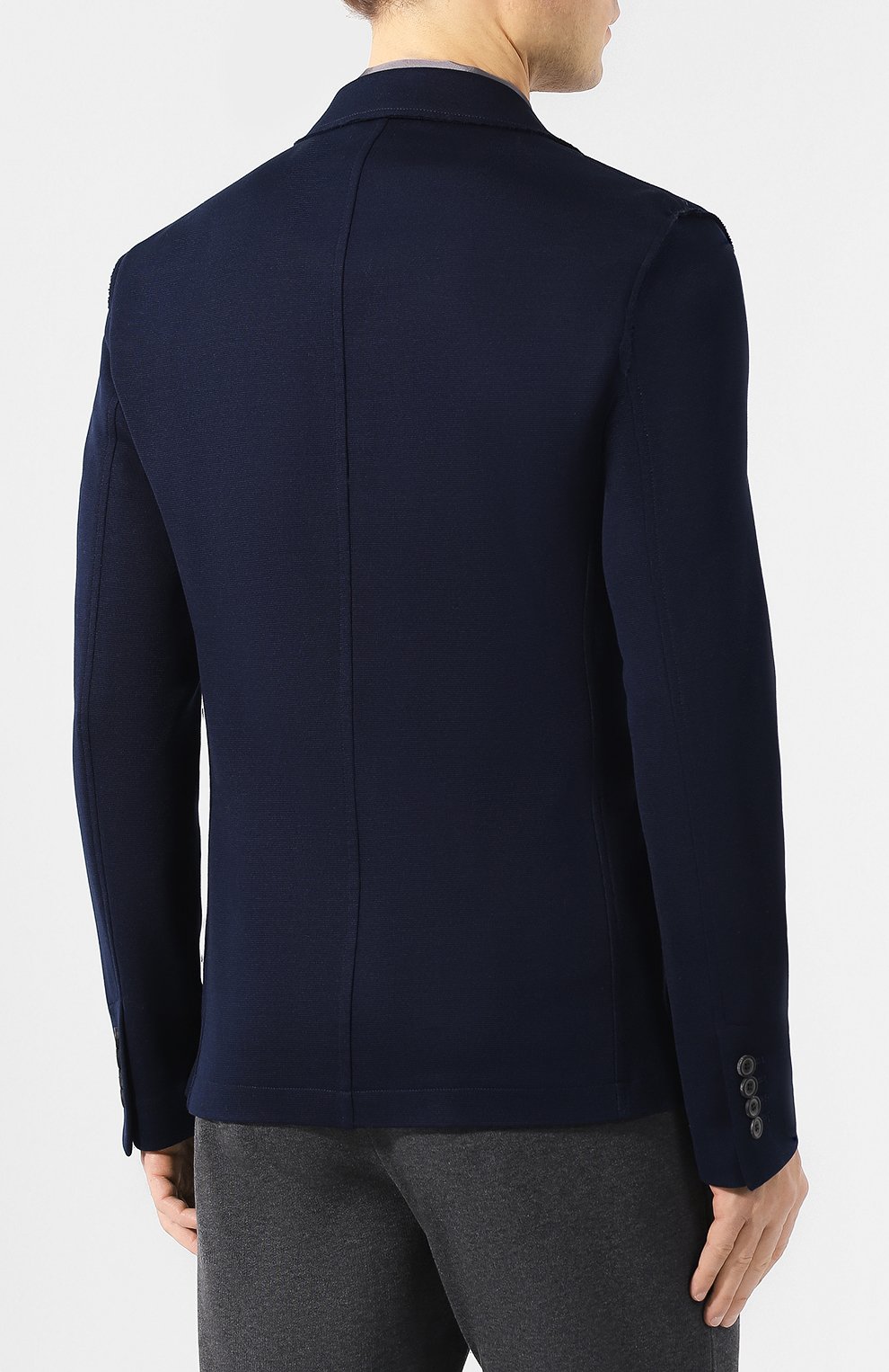 Хлопковый пиджак LANVIN, арт. RMJA0001P18, фото 4