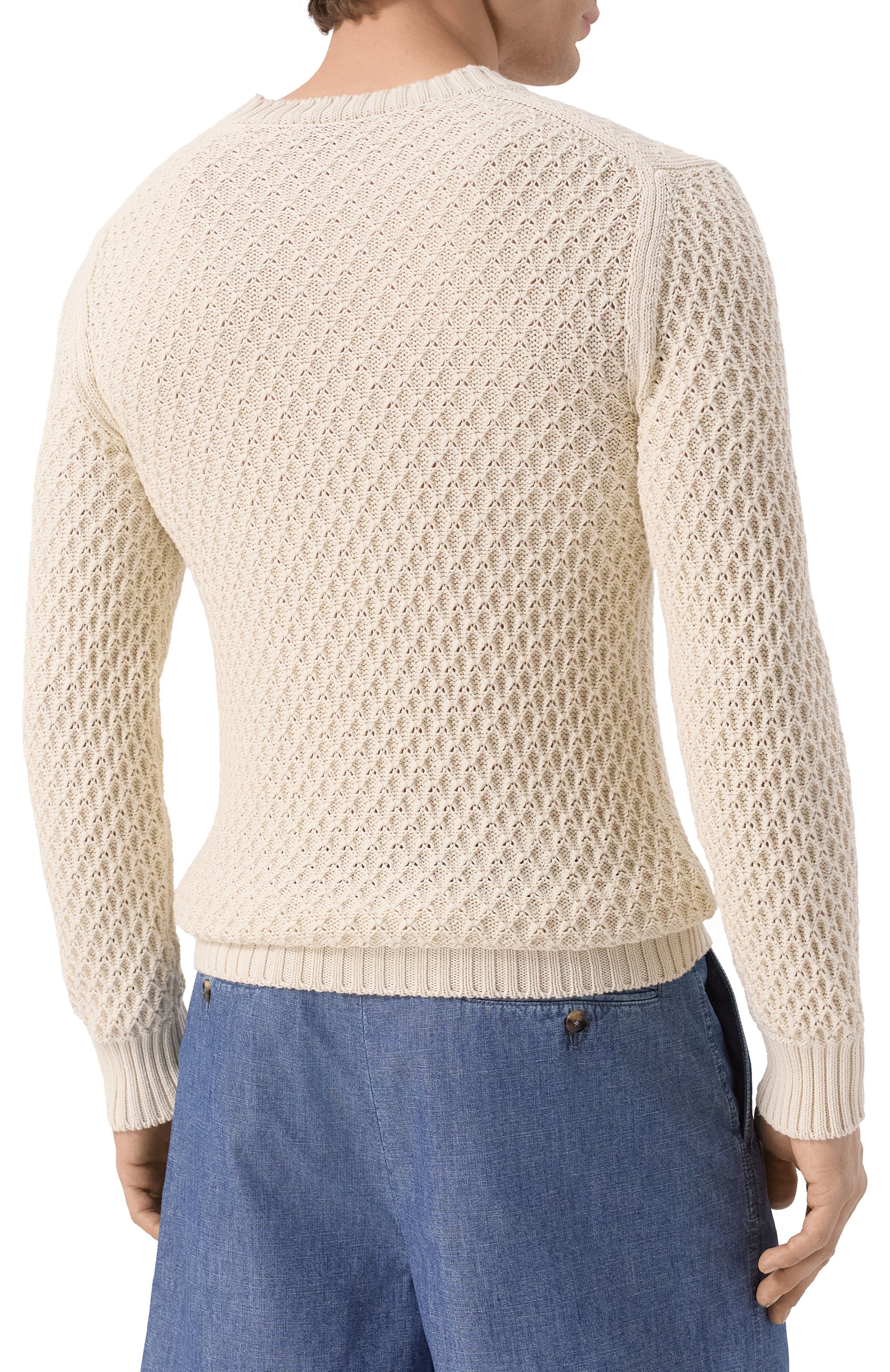 Хлопковый джемпер CANALI, арт. C0012/MK02273, фото 4