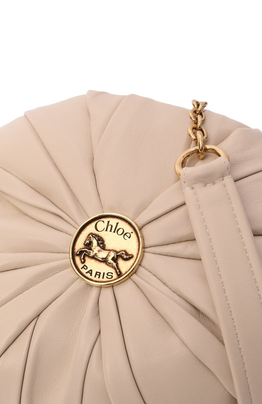 Сумка Plissé Chloé CH26US765S27 Кремовый  CH26US765S27 Фото 6