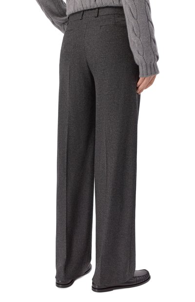 Кашемировые брюки LORO PIANA темно-серого цвета по цене 250500 руб., арт. FAI3906, фото 4 Кашемировые брюки LORO PIANA, арт. FAI3906, фото 4