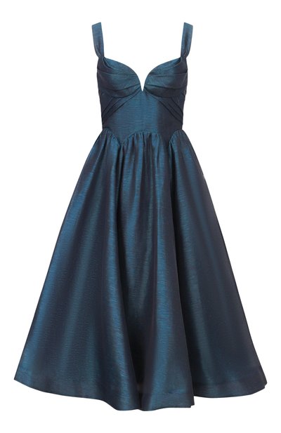 Женское платье изо льна и шелка ZIMMERMANN, арт. 6847DC261_001