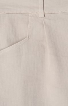 Детские хлопковые шорты-карго ETRO светло-бежевого цвета, арт. GW6Q29 | Фото 3 (Нос: Не проставлено; Материал сплава: Проставлено; Случай: Повседневный; Материал внешний: Хлопок; Ростовка одежда: 8 лет | 128 см, 10 - 11 лет | 140 - 146см, 12 лет | 152 см, 13 - 15 лет | 158 см, 16 лет | 164 см, 6 лет | 116 см)
