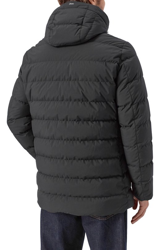 Пуховая куртка Herno PI001238U/12840 Чёрный  PI001238U/12840 Фото 4