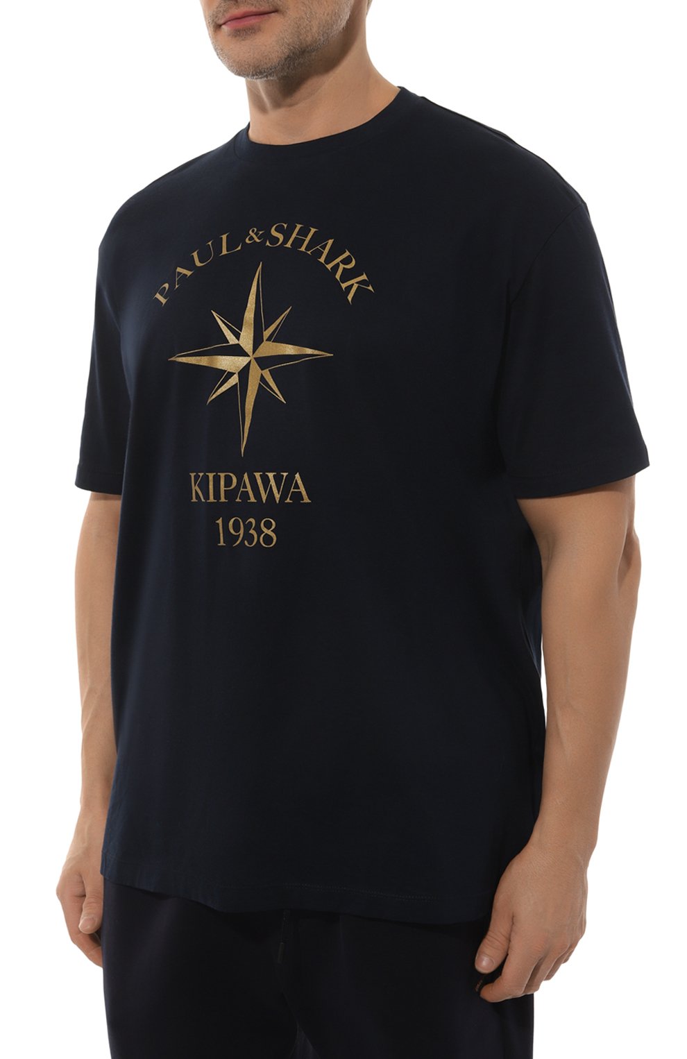 Хлопковая футболка PAUL&SHARK, арт. 24411133/3XL, фото 3