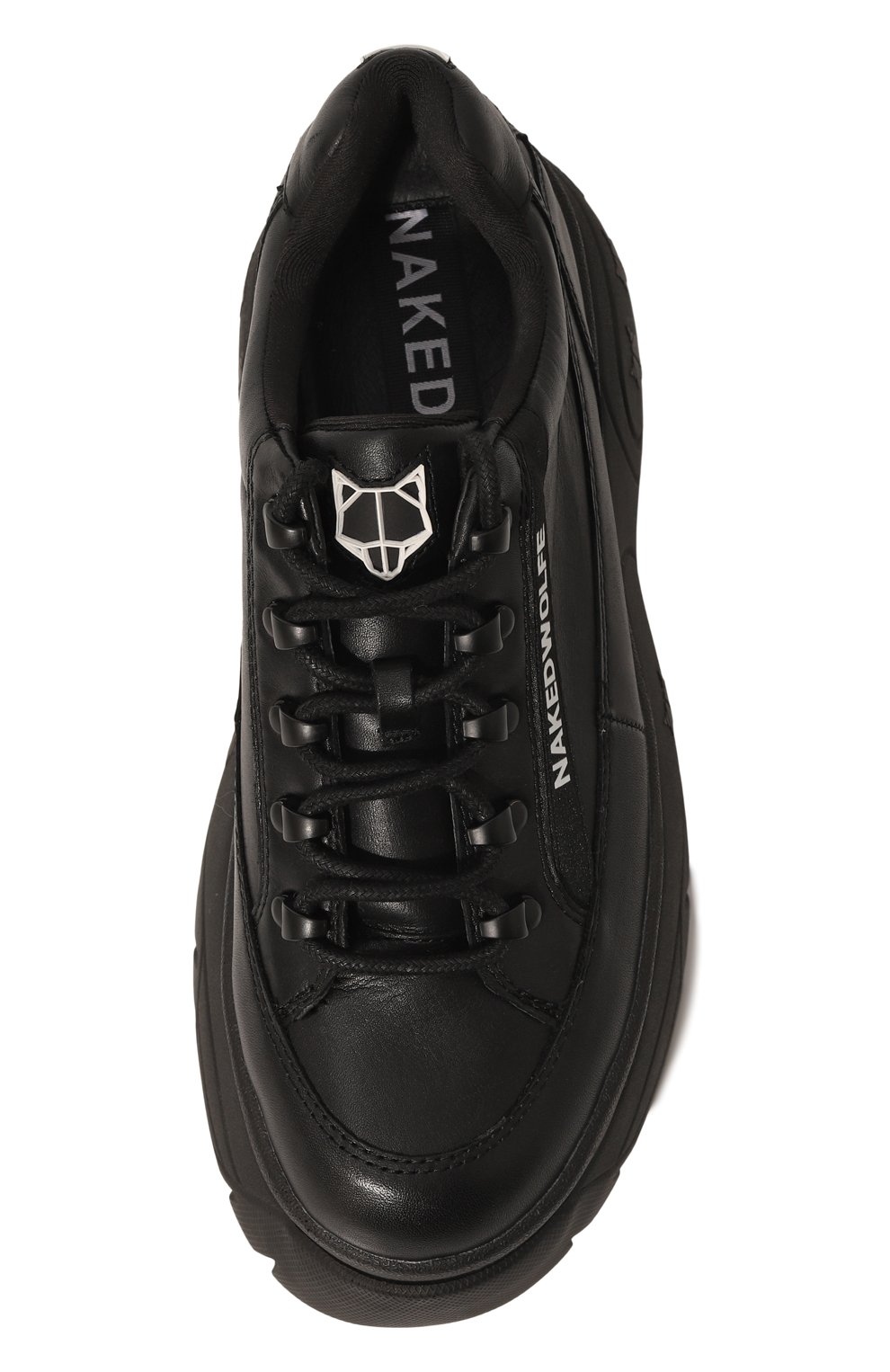 Кожаные кроссовки sprinter NAKED WOLFE черного цвета по цене 29350 руб., арт. SPRINTER/LEATHER, фото 6 Кожаные кроссовки sprinter NAKED WOLFE, арт. SPRINTER/LEATHER, фото 6