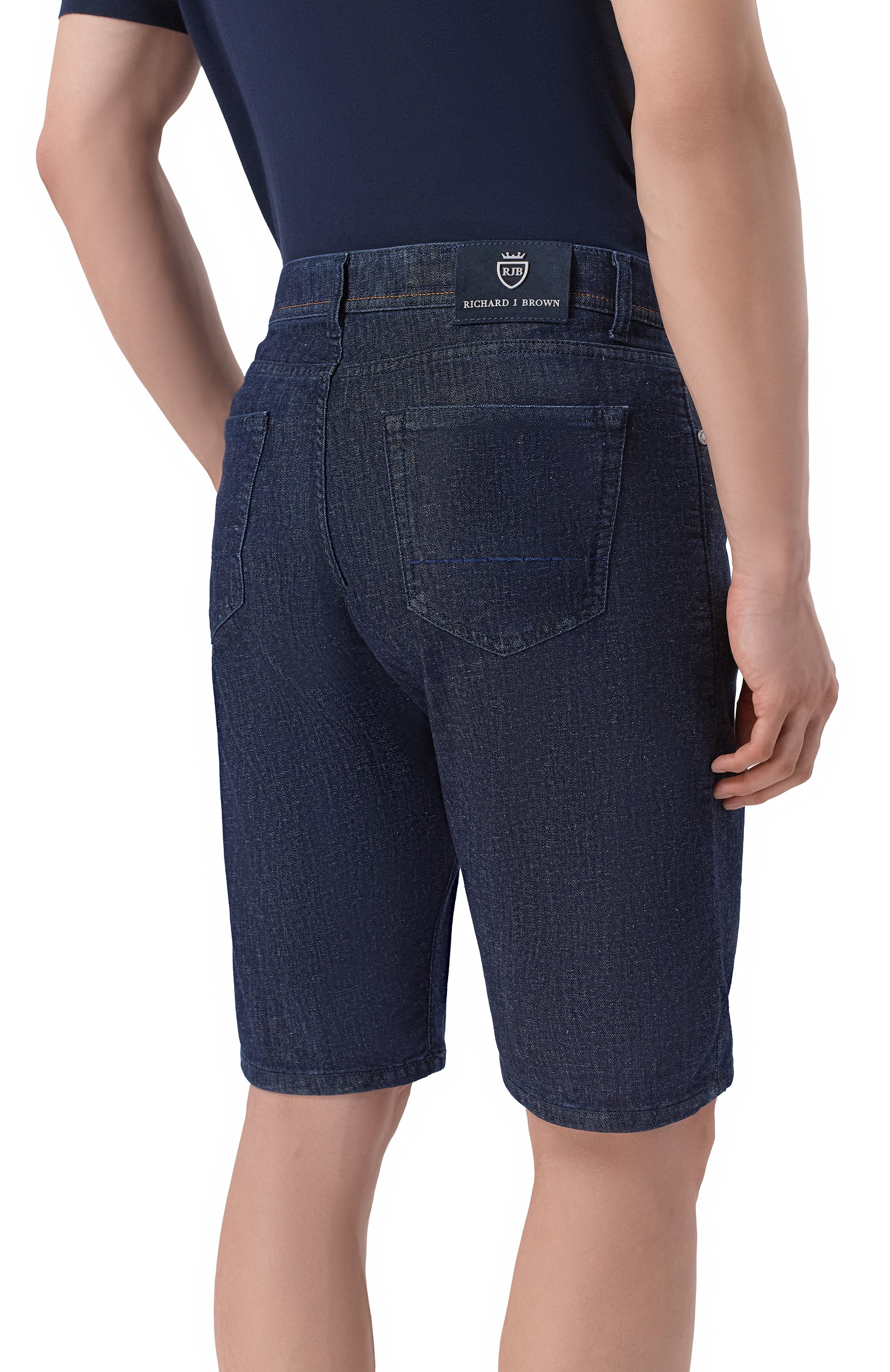 Джинсовые шорты lerici RICHARD J. BROWN, арт. LERICI/T215.B., фото 4