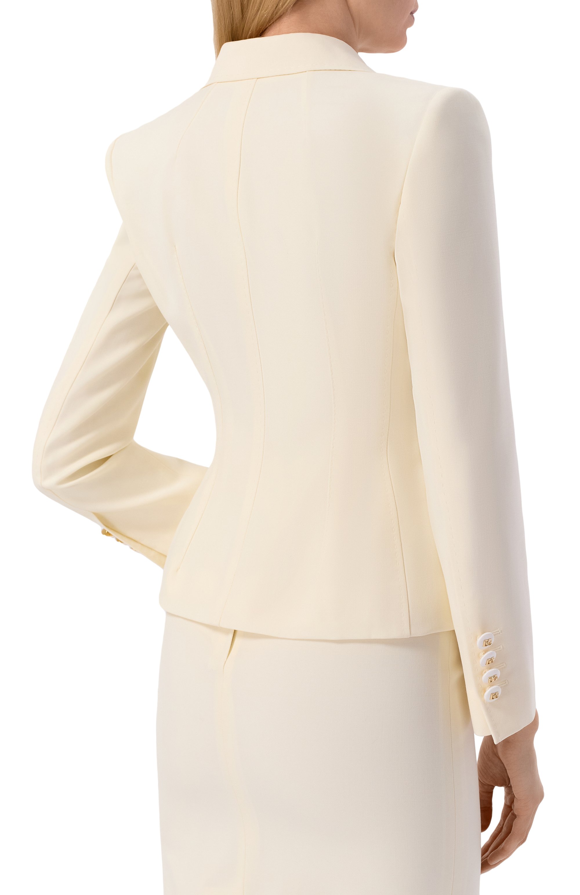 Шерстяной жакет DOLCE & GABBANA, арт. F27ACT/FUBGC, фото 4