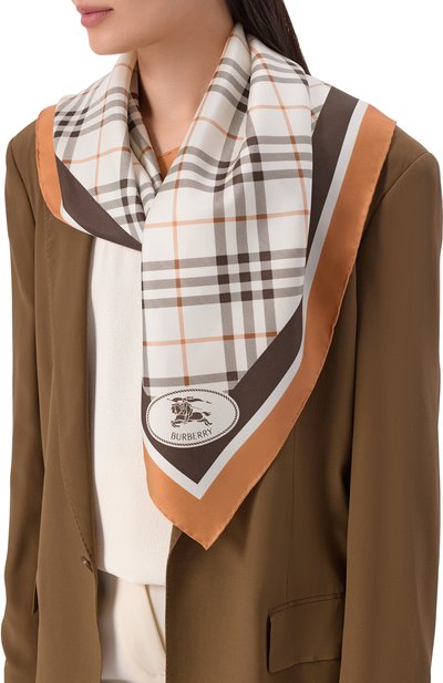 Женский шелковый платок BURBERRY, арт. 8120319