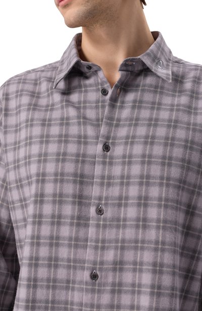 Рубашка из хлопка и вискозы DIESEL, арт. A16215/0TKAG, фото 5