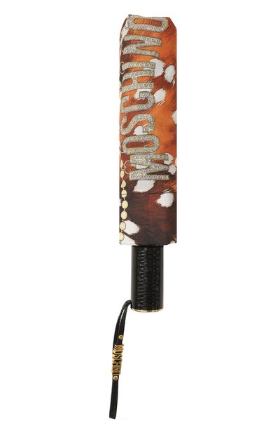 Складной зонт MOSCHINO черного цвета по цене 11400 руб., арт. 8952-0PENCL0SEA, фото 4 Складной зонт MOSCHINO, арт. 8952-0PENCL0SEA, фото 4