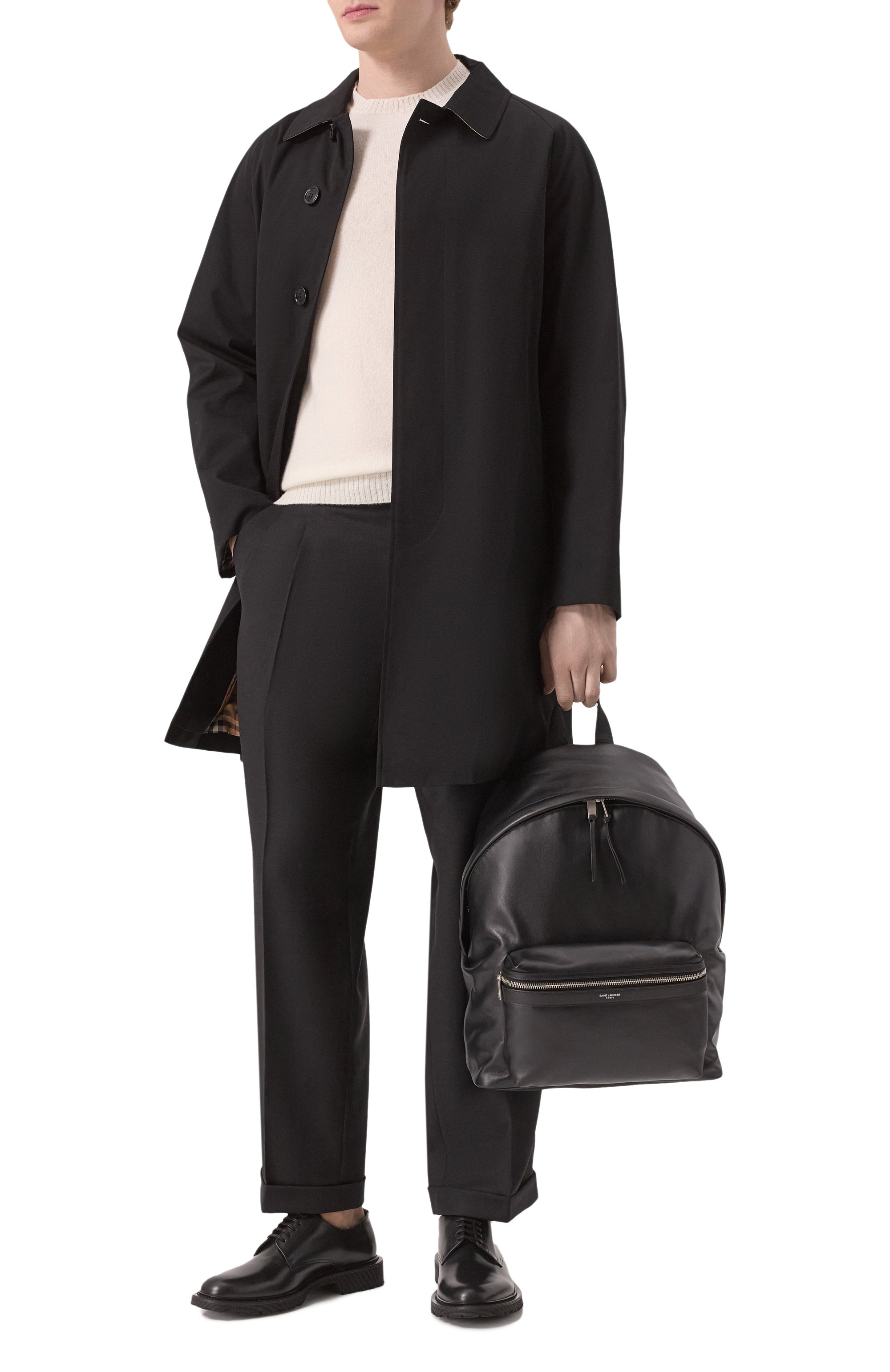 Кожаные дерби army SAINT LAURENT, арт. 754721/10000, фото 2