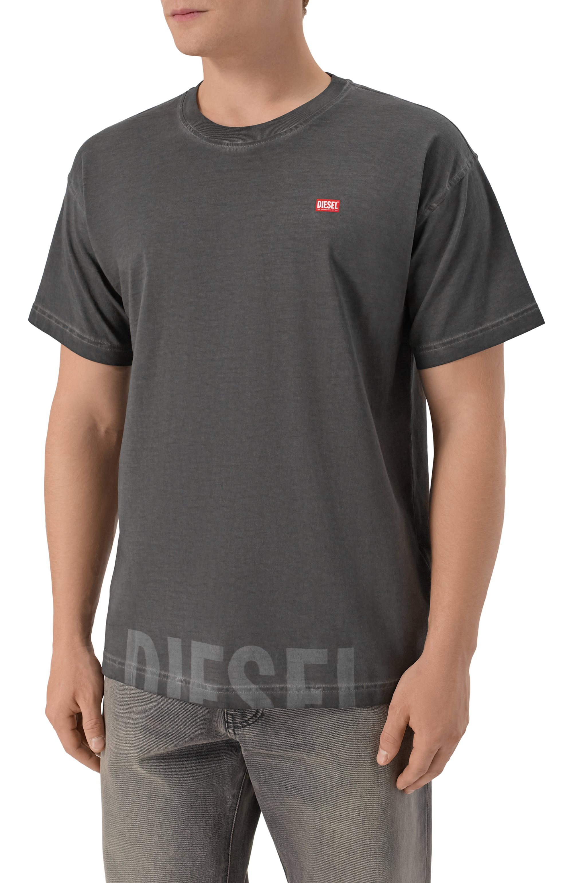 Хлопковая футболка DIESEL, арт. A18739/0IKBQ, фото 3
