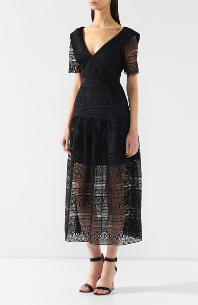 Кружевное платье SELF-PORTRAIT, арт. SP20-068M, фото 3