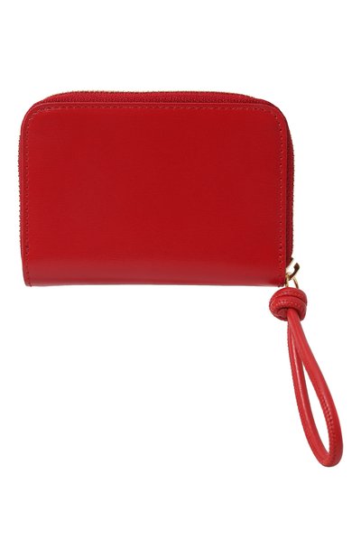 Кожаное портмоне JIL SANDER красного цвета по цене 44500 руб., арт. J07UI0007-P4841, фото 2 Кожаное портмоне JIL SANDER, арт. J07UI0007-P4841, фото 2