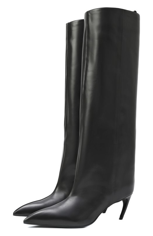 Кожаные сапоги Lea 65 The Attico 251WSH00879/LBT019AA Чёрный 251WSH00879/LBT019AA