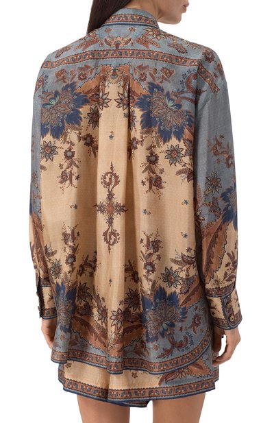 Шелковая рубашка ZIMMERMANN, арт. 3498TSS253, фото 4