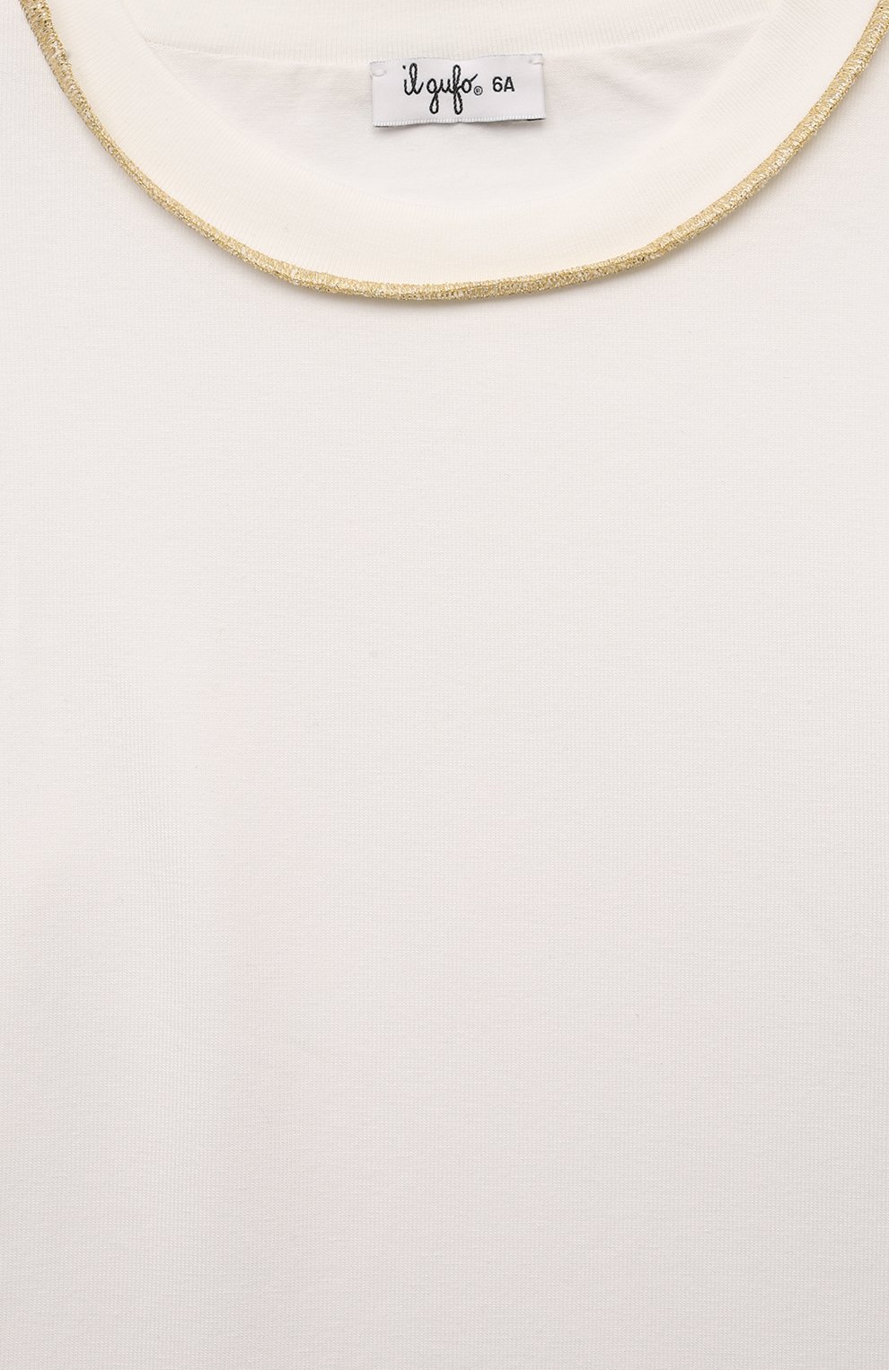 Хлопковый лонгслив IL GUFO, арт. A24TA361MF003/5A-8A, фото 3