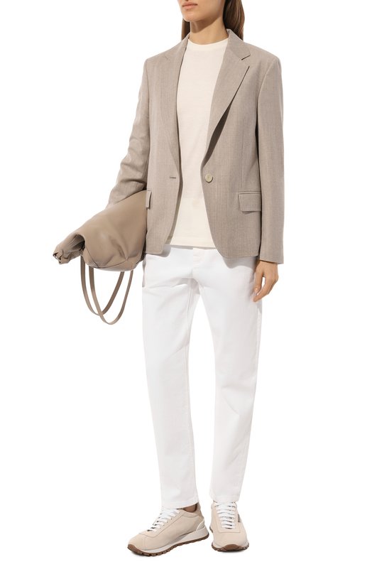 Джинсы Brunello Cucinelli MB057B1052 Белый  MB057B1052 Фото 2