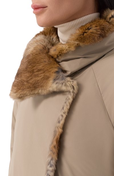 Пуховик с подкладкой из кролика 12 STOREEZ, арт. 139689, фото 5