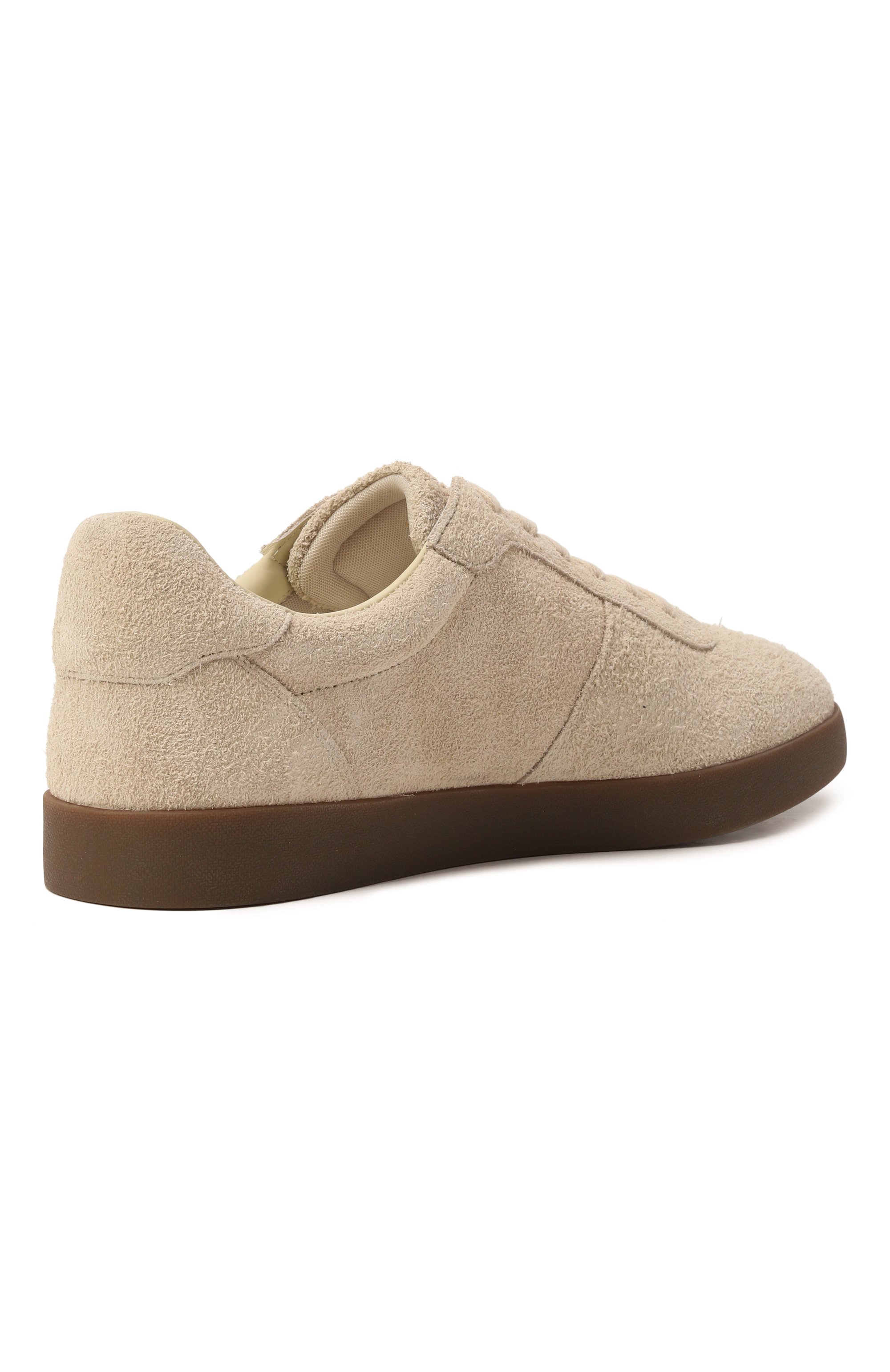 Замшевые кеды 12 STOREEZ бежевого цвета по цене 22000 руб., арт. 125544, фото 5 Замшевые кеды 12 STOREEZ, арт. 125544, фото 5