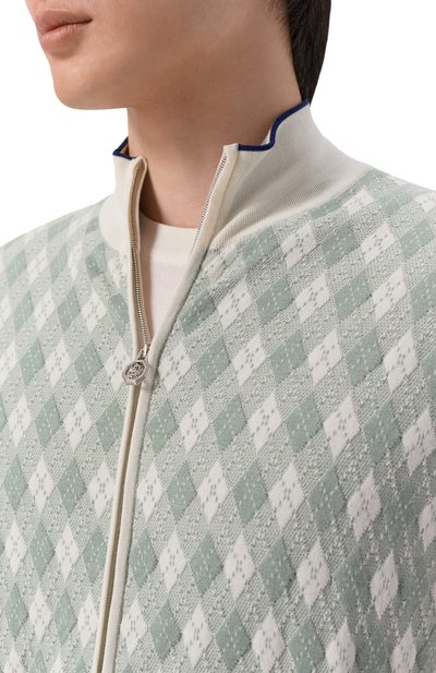 Кардиган из хлопка и шелка STEFANO RICCI, арт. K414017R30/F26268, фото 5