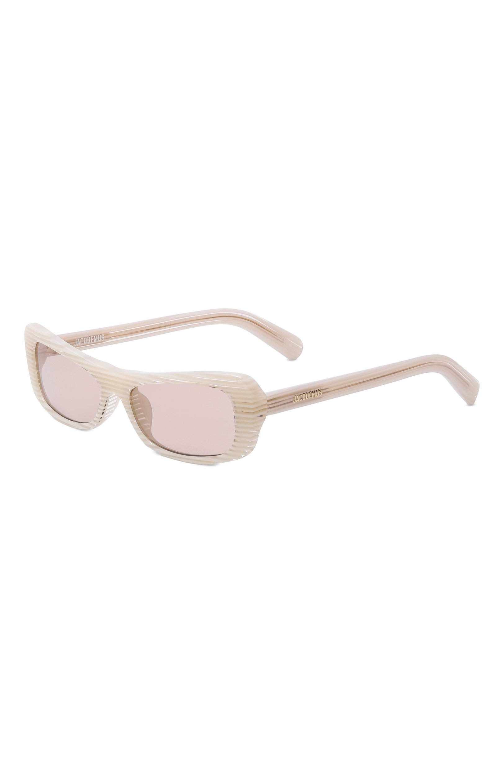 Солнцезащитные очки JACQUEMUS бежевого цвета по цене 31250 руб., арт. JAC55 C13SUN, фото 1 Солнцезащитные очки JACQUEMUS, арт. JAC55 C13SUN, фото 1