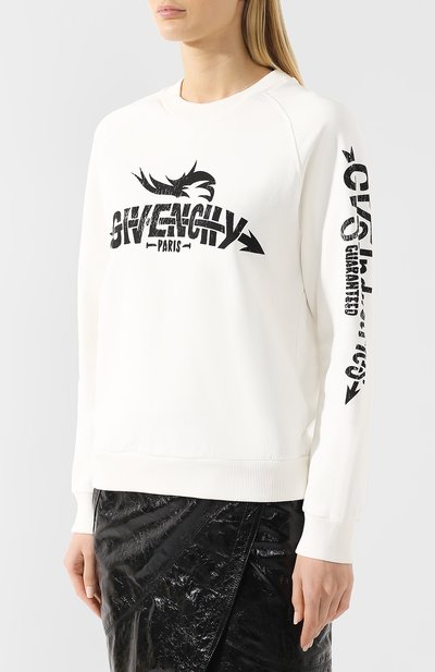 Хлопковый свитшот GIVENCHY, арт. BW70633Z1P, фото 3