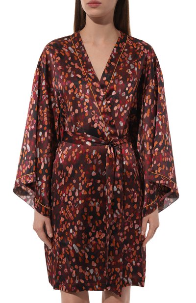 Шелковый халат LUNA DI SETA, арт. VLST61108, фото 3
